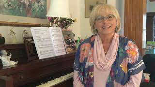 Donna Greenman at piano