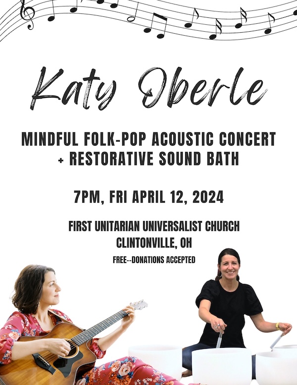 Katy Oberle Concert Flyer